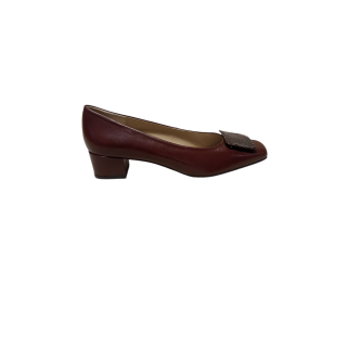 SALON CON ADORNO DE SERPIENTE MARRON