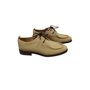 ZAPATO CORDONES BEIGE