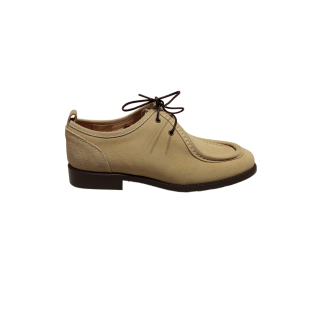 ZAPATO CORDONES BEIGE