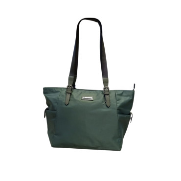 BOLSO AXELLE NYLON Y PIEL