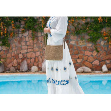 BOLSO RAFIA THIANA BANDOLERA