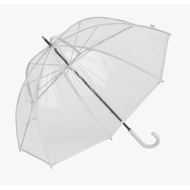 PARAGUAS LARGO TRANSPARENTE