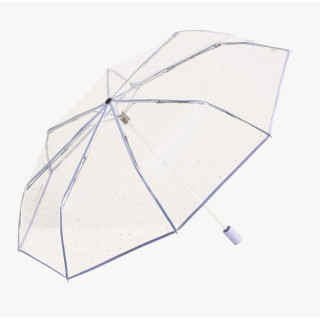 PARAGUAS PLEGABLE TRANSPARENTE