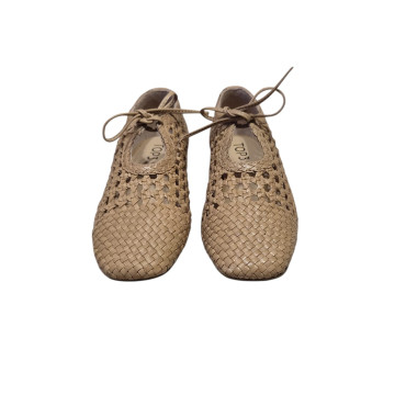 ZAPATO TRENZADO BEIGE