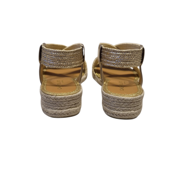 ALPARGATA TIRAS ELASTICAS PLATINO