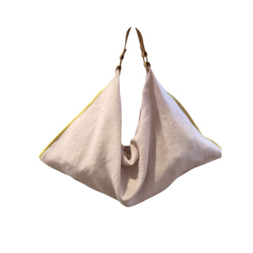 BOLSO TRAPECIO LINO PEQUEÑO