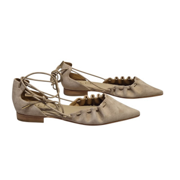 BAILARINA TALON PARIS ANTE BEIGE