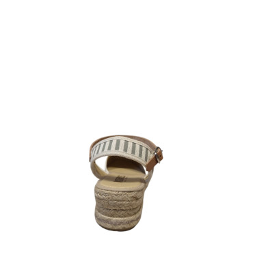 ALPARGATA RAYITAS TIRA EMPEINE KAKY