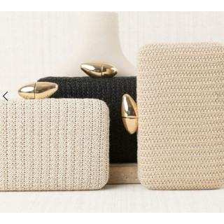 CLUTCH TEJIDO NATURAL