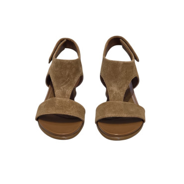 SANDALIA PLATAFORMA ANTE CAMEL