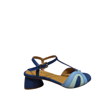 SANDALIA TIRAS COLORES TOPACIO