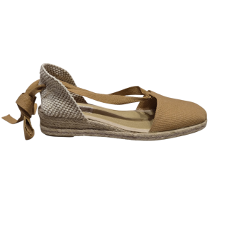 ALPARGATA CON CINTAS CAMEL