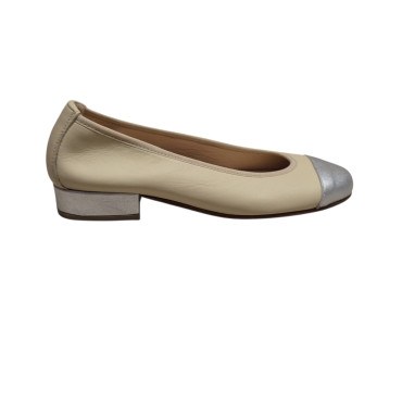 BAILARINA BEIGE - PLATA