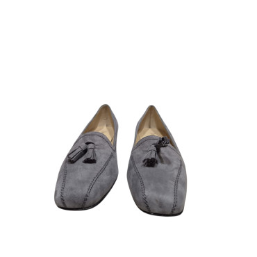MOCASIN BORLAS ANTE GRIS 1068