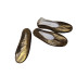ZAPATILLA DE VIAJE PIEL ORO VIEJO