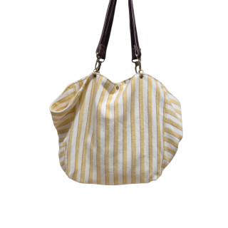 BOLSO LINO PENELOPE RAYA OCRE