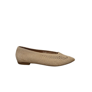 ZAPATO BAJO DE CROCHET BEIGE