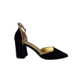 ZAPATO TERCIOPELO NEGRO