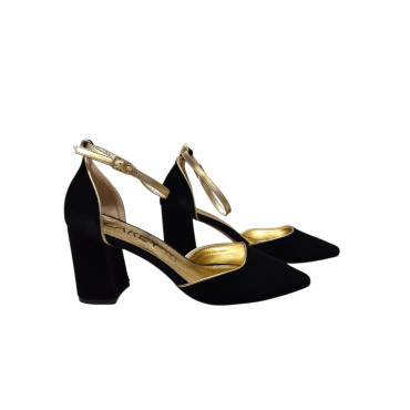 ZAPATO TERCIOPELO NEGRO