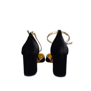 ZAPATO TERCIOPELO NEGRO