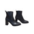BOTIN CON TACON PIEL NEGRO