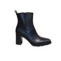 BOTIN CON TACON PIEL NEGRO