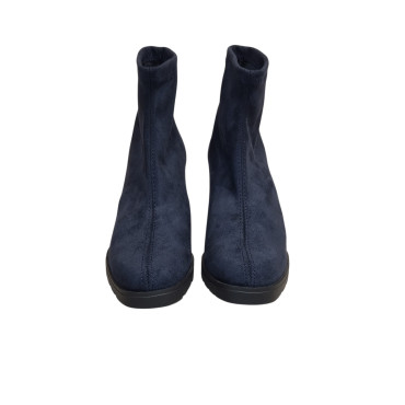 BOTIN ANTE ELASTICO TACON AZUL