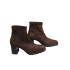 BOTIN ANTE ELASTICO TACON MARRON