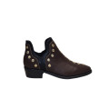 BOTIN TACHUELAS PIEL MARRÓN