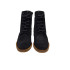 BOTIN CORDONES SERRAJE NEGRO