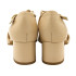 ZAPATO CON TIRAS CRUZADAS BEIGE