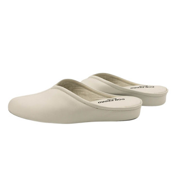 ZAPATILLA CHINELA ESCOTE PICO BLANCO