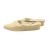 ZAPATILLA CHINELA ADORNO  BORDADO BEIGE