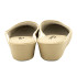 ZAPATILLA CHINELA ADORNO  BORDADO BEIGE