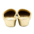 ZAPATILLA CHINELA PIEL ORO
