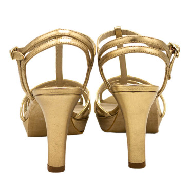 SANDALIA DE FIESTA ORO