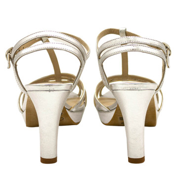 SANDALIA DE FIESTA PLATA