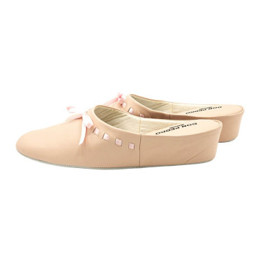 ZAPATILLA CHINELA ADORNO LAZO ROSA