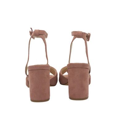 SANDALIA DE VESTIR ANTE  NUDE