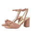 SANDALIA DE VESTIR ANTE  NUDE