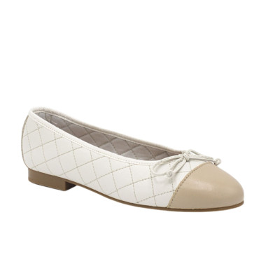 BAILARINA BICOLOR CAMEL-BEIGE