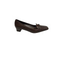 ZAPATO SPORT CON ADORNO PIEL EMPEINE  MARRON