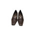 ZAPATO SPORT CON ADORNO PIEL EMPEINE  MARRON
