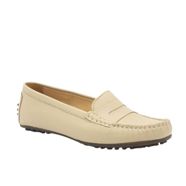 MOCASIN SUELA TACOS BEIGE