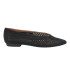 ZAPATO BAJO DE CROCHET NEGRO