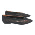 ZAPATO BAJO DE CROCHET NEGRO