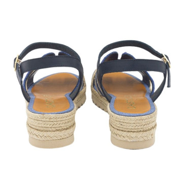 ALPARGATA BICOLOR AZUL