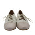 ZAPATO DE CORDONES SIN LENGÜETA TOPO